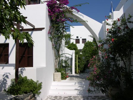 Santorini Reflexions Sea 